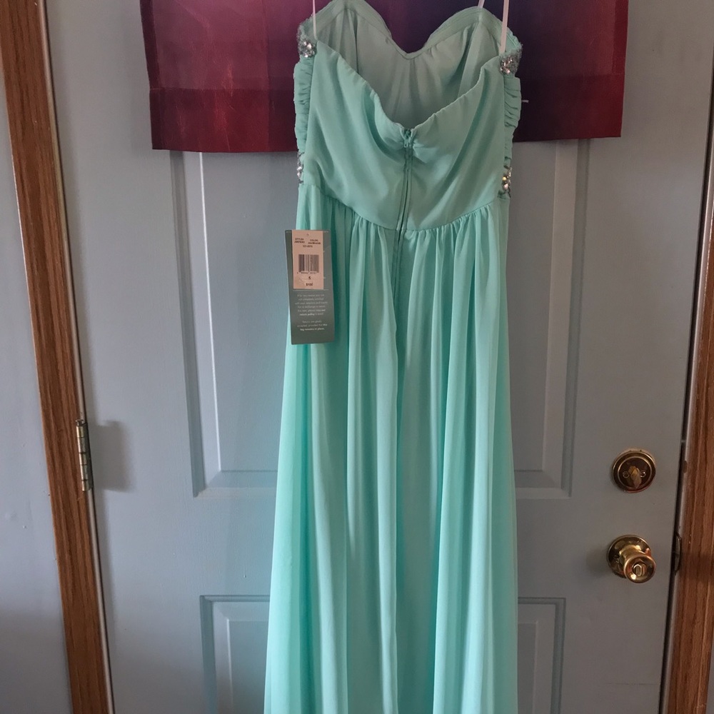 Mint Prom Dress - Picture 2 of 5
